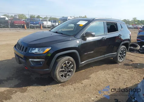 2020 Jeep Compass Trailhawk 4X4 from USA, damaged, VIN 3C4NJDDB6LT138770